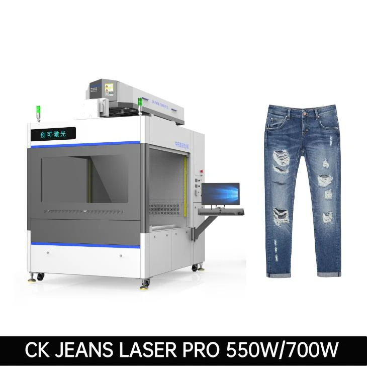 Magna tal-Immarkar tal-Laser tal-Jeans tad-Denim CK Denim
